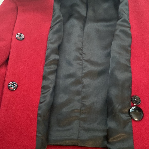 Red wool jacket - Picture 10 of 11
